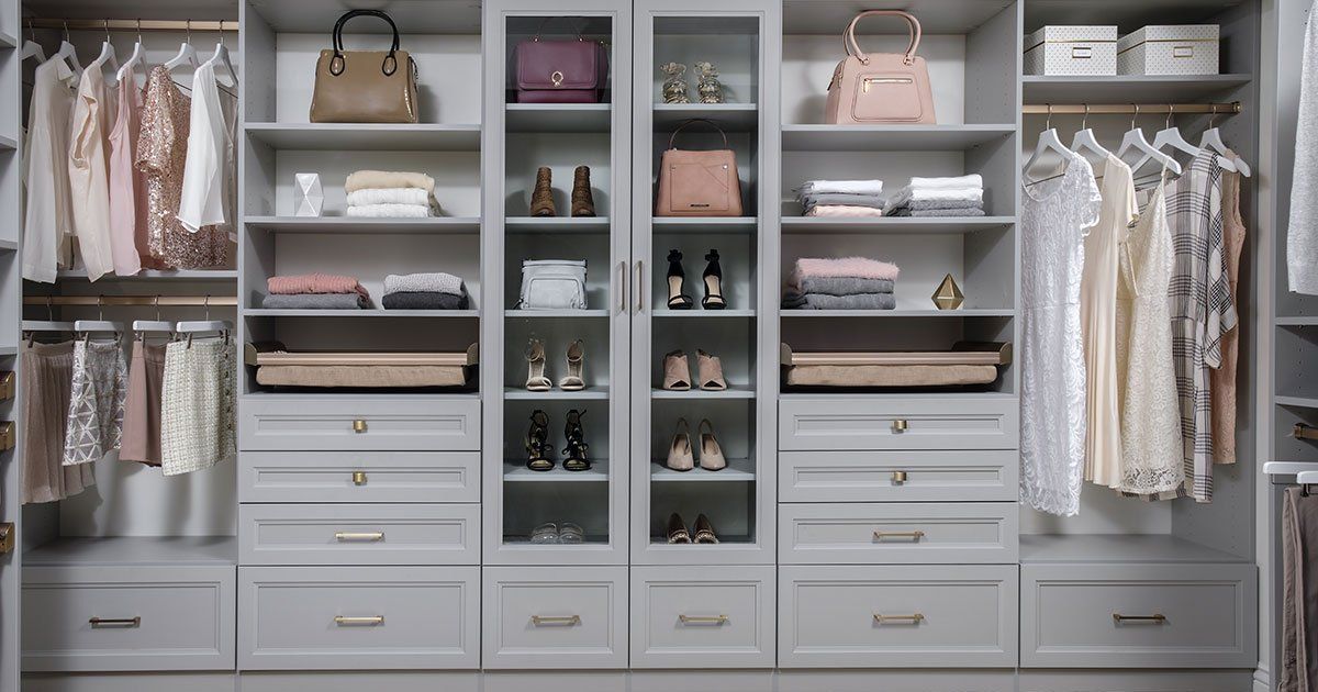 Custom Walk In Closet System