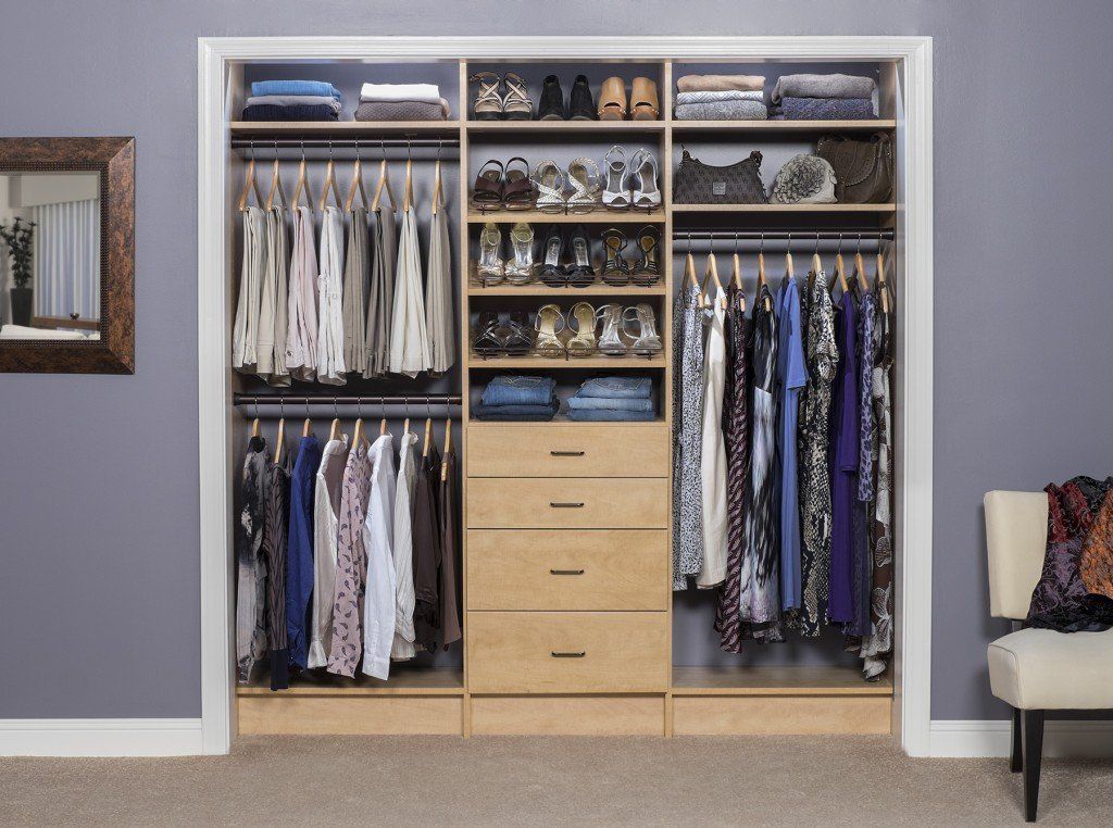 Custom Reach In Closet System