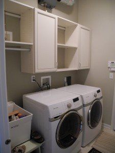 After Custom Laundry Cabinet System