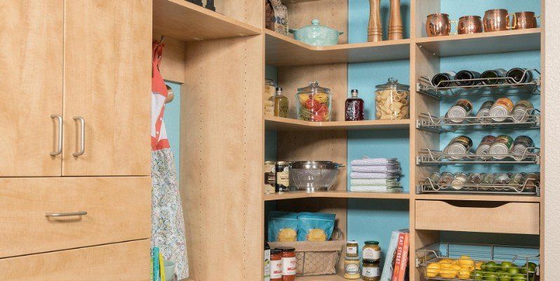 Proper Kitchen Pantry Cabinets & Organizers