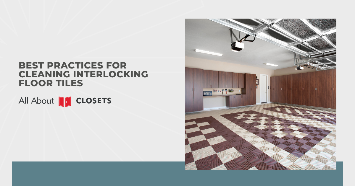 Best Practices for Cleaning Interlocking Floor Tiles