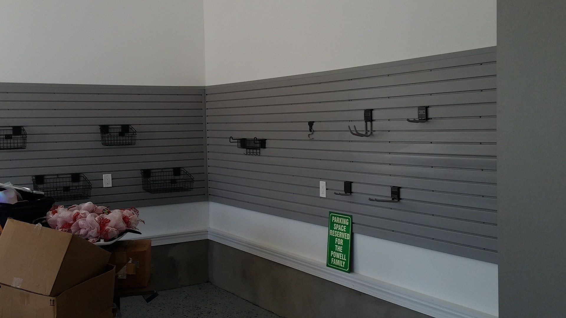 Custom Garage Storage System Client Project