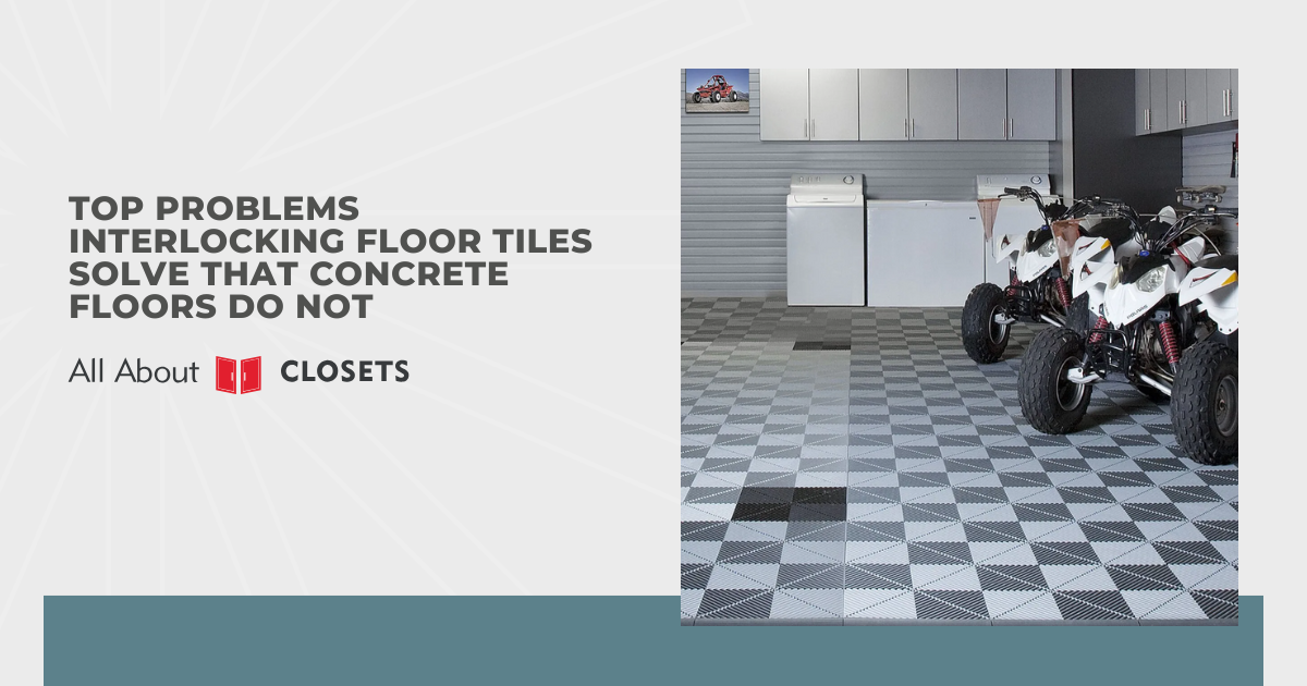 Top Problems Interlocking Floor Tiles Solve That Concrete Floors Do Not