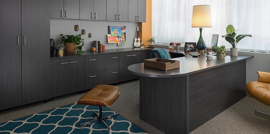 Custom Home Office Storage System
