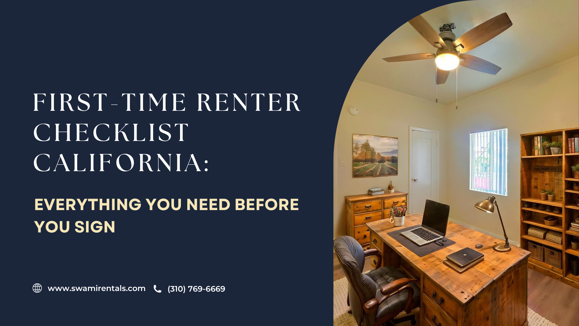 first time renter checklist california full guide