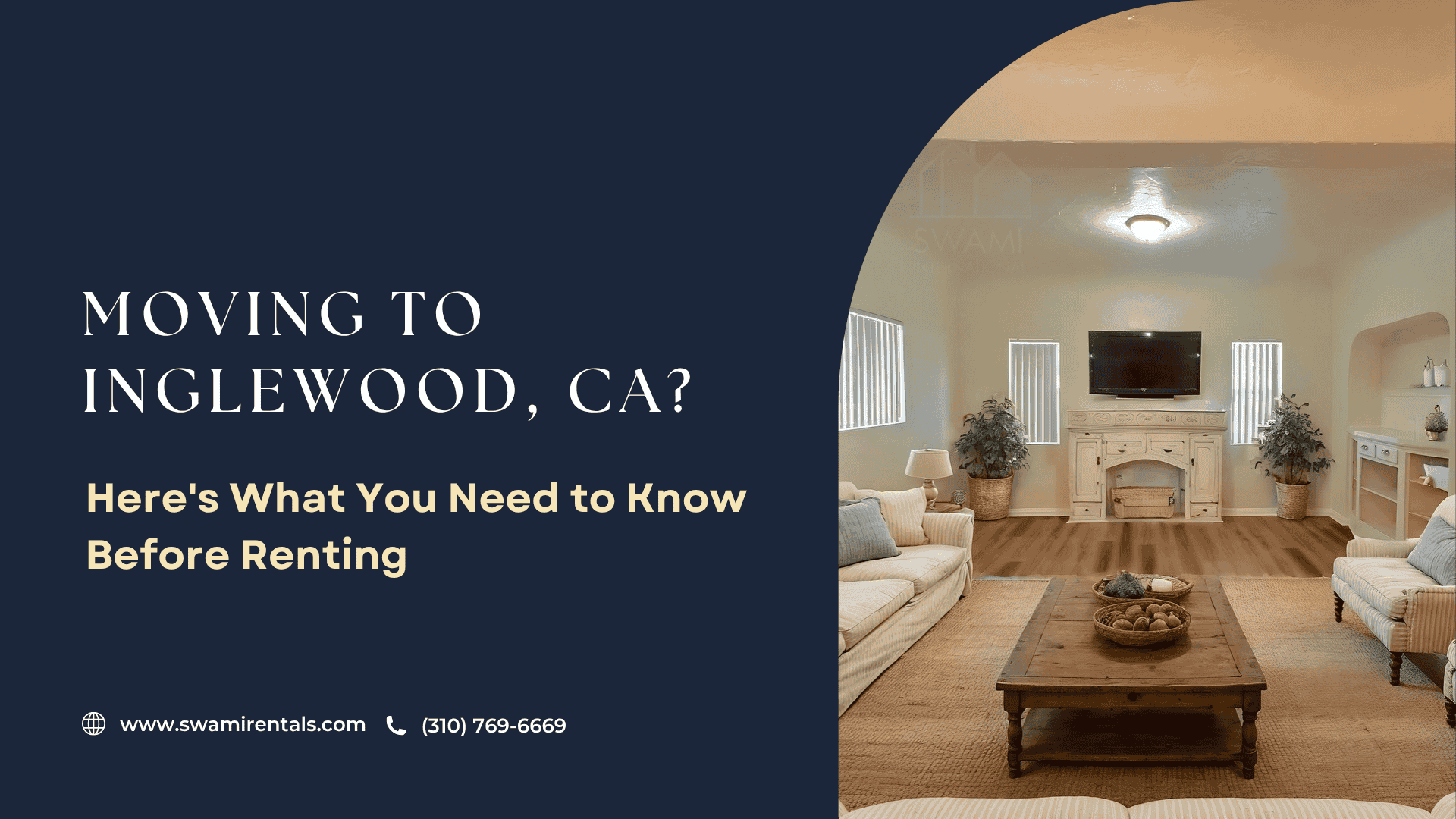 Residential neighborhood in Inglewood California