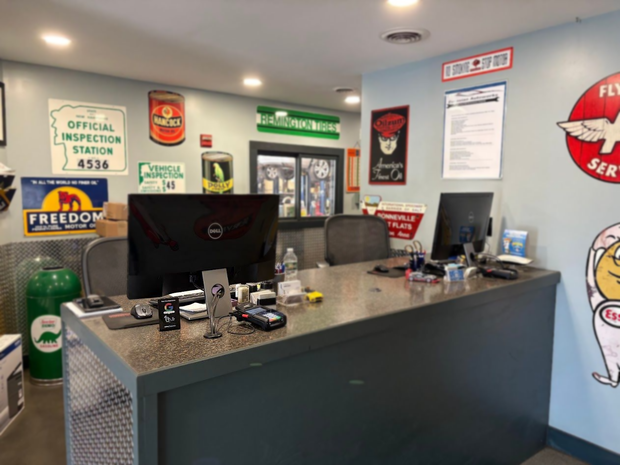 front counter