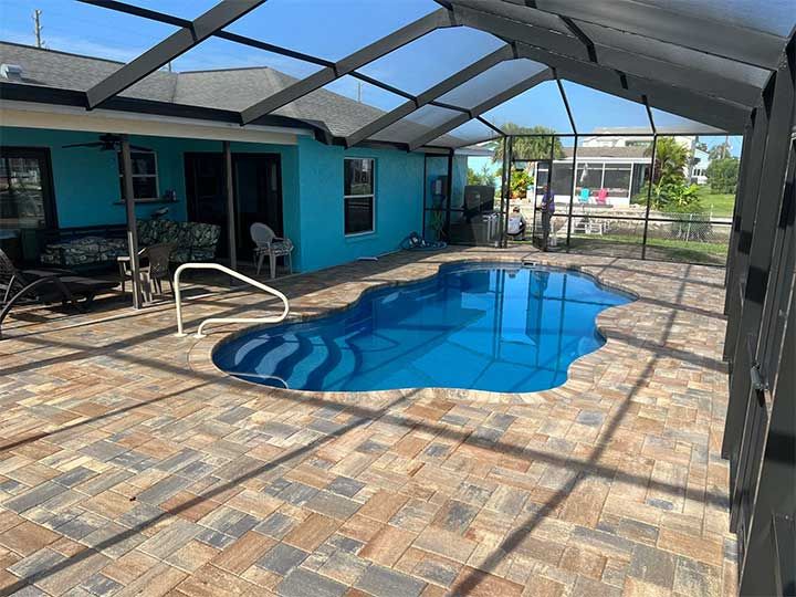 pool deck