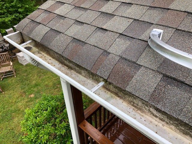 Gutter After Cleaning — Henrico, VA — Central Virginia Power Washing