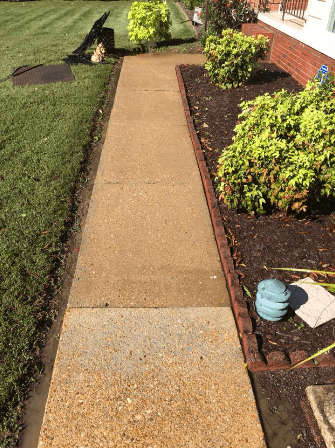 Clean Cemented Pavement – Kents Store, VA – Central Virginia Power Washing