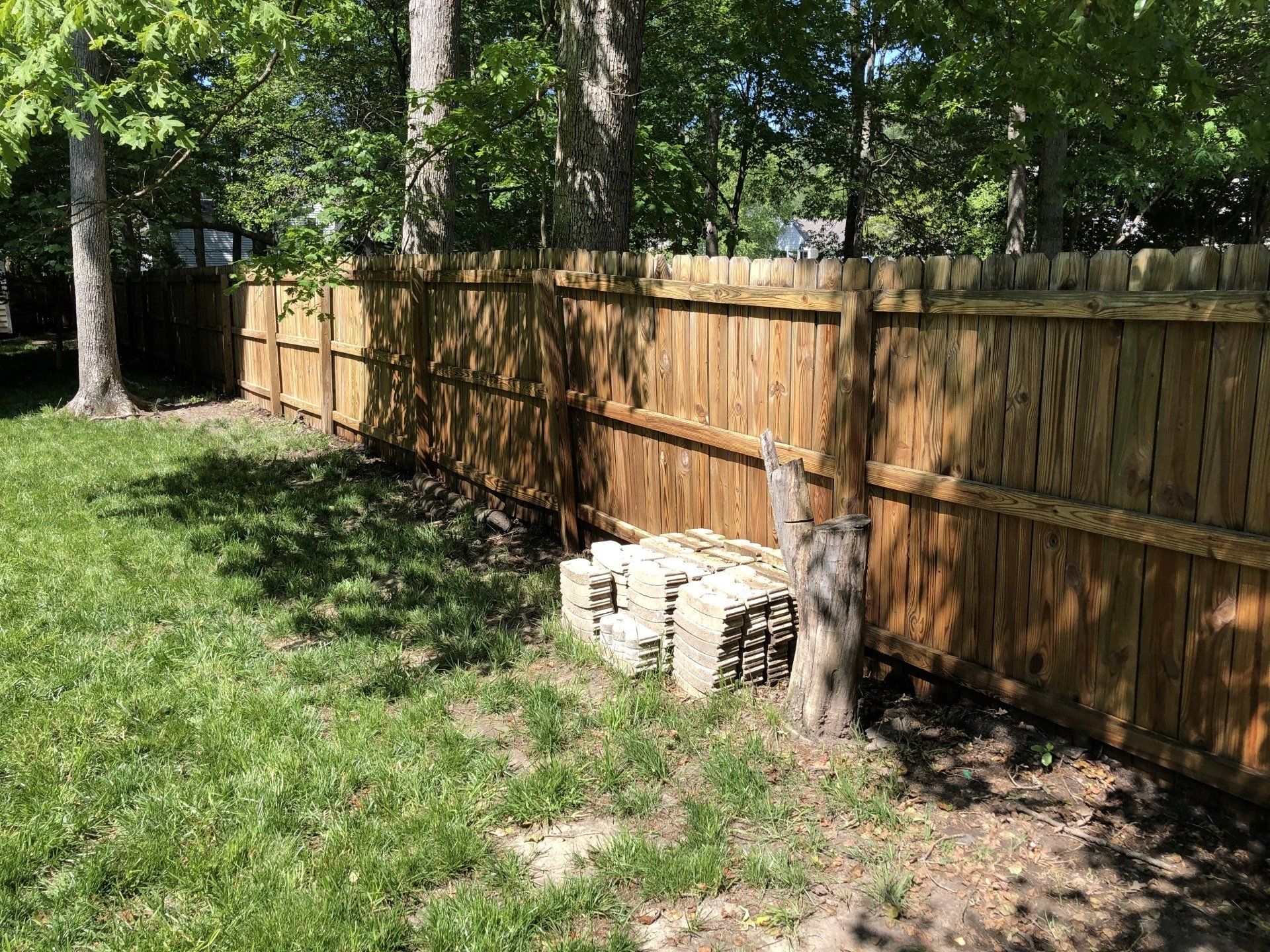 cleaned new look old wood large fences