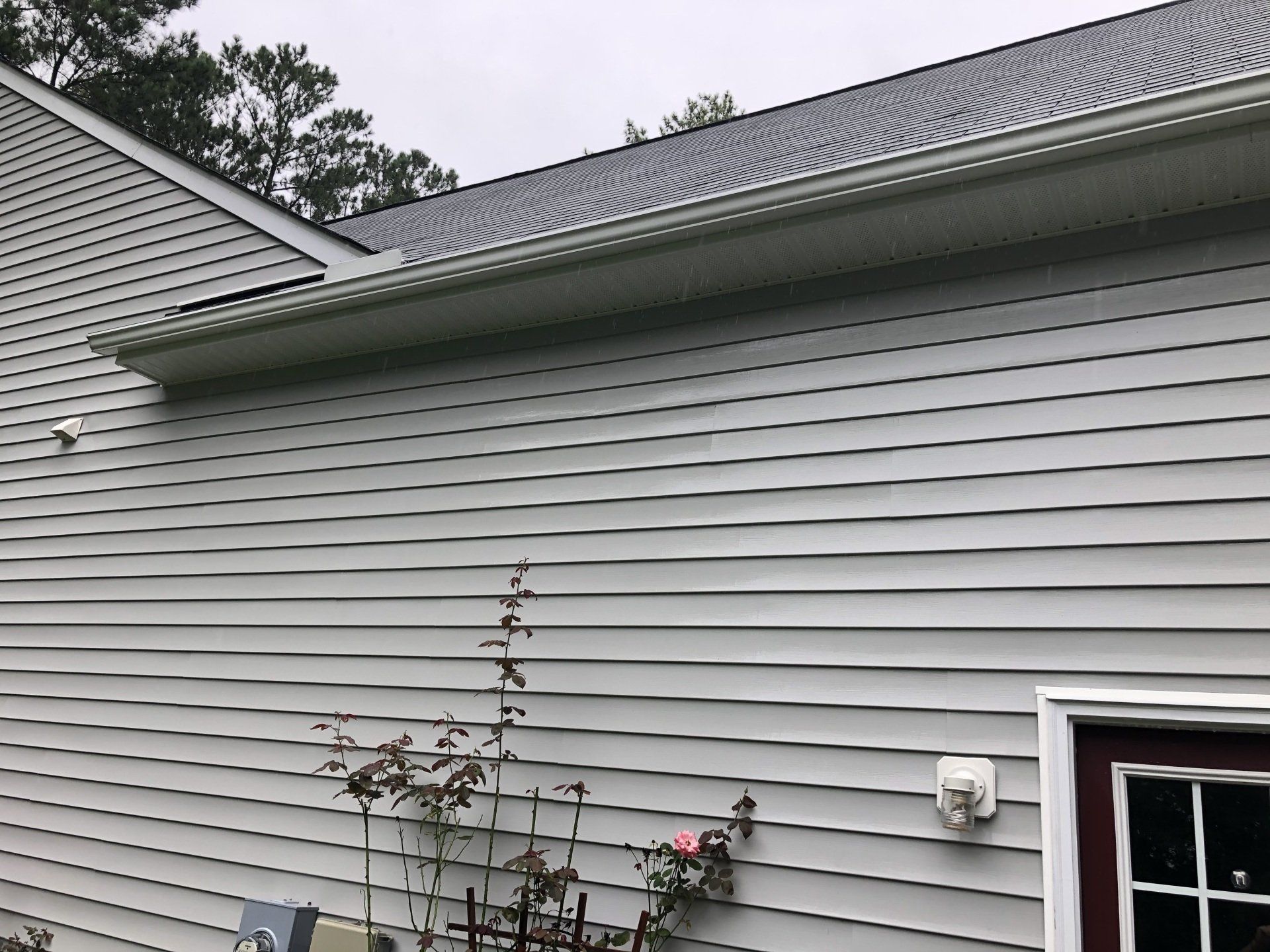Gutter After Cleaning — Henrico, VA — Central Virginia Power Washing