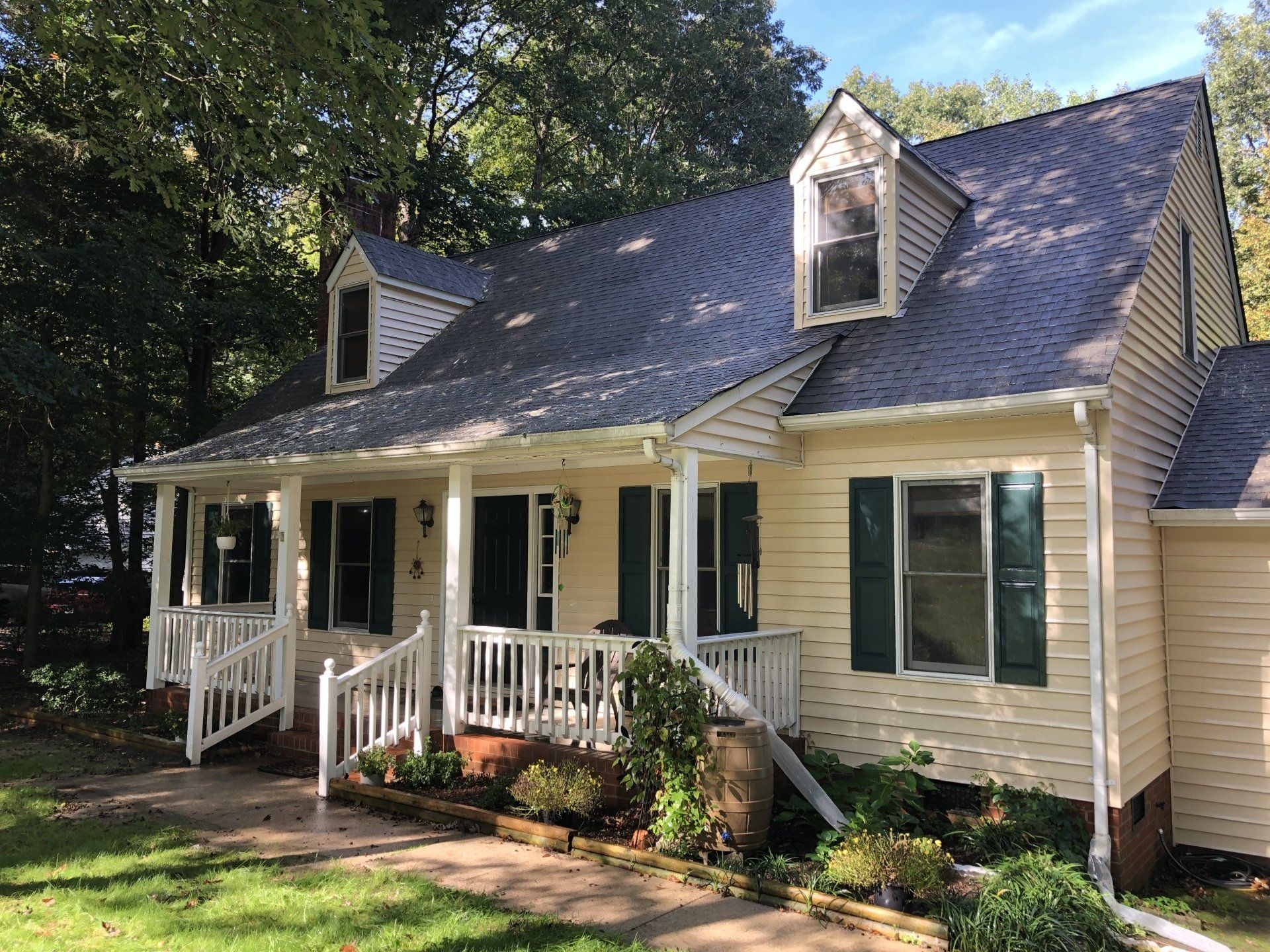After Roof Cleaning — Kents Store, VA —  Central Virginia Power Washing