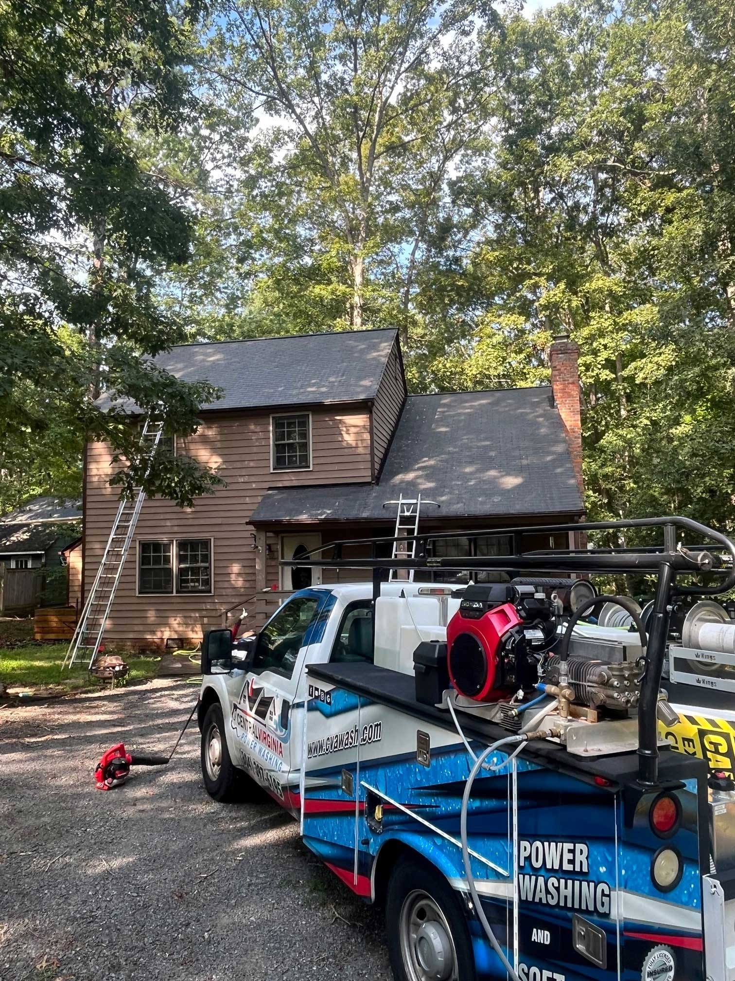 After Cleaning Roof | Glen Allen, VA | Central Virginia Power Washing