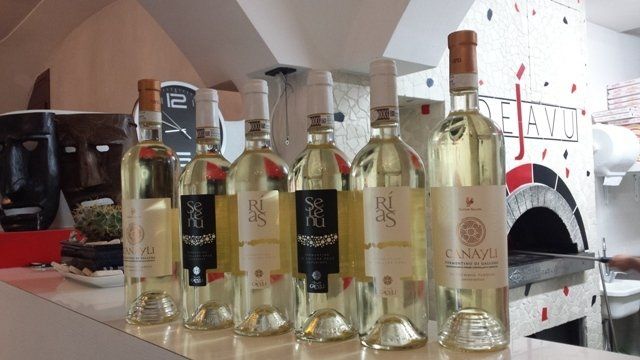 selezione di vini bianchi