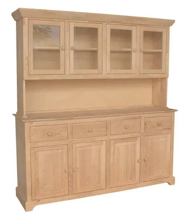 Parawood Four Door Hutch Top — Rockville, MD — Zadia Furniture