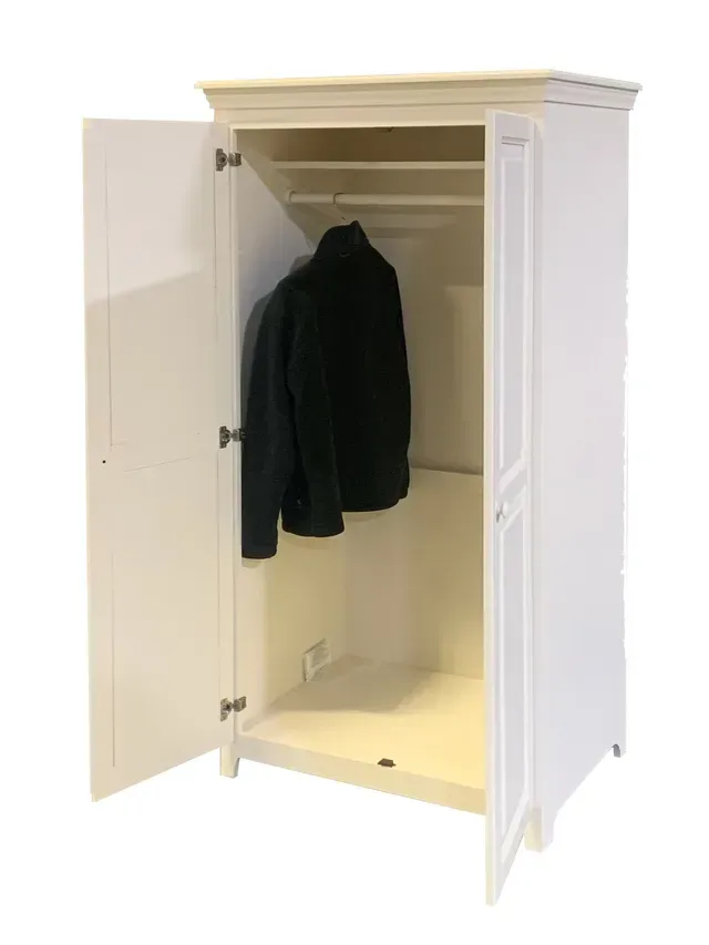 Modern White Bedroom Wardrobe — Rockville, MD — Zadia Furniture