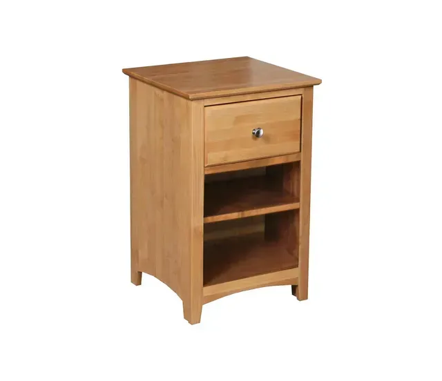 Solid One Drawer Nightstand — Rockville, MD — Zadia Furniture