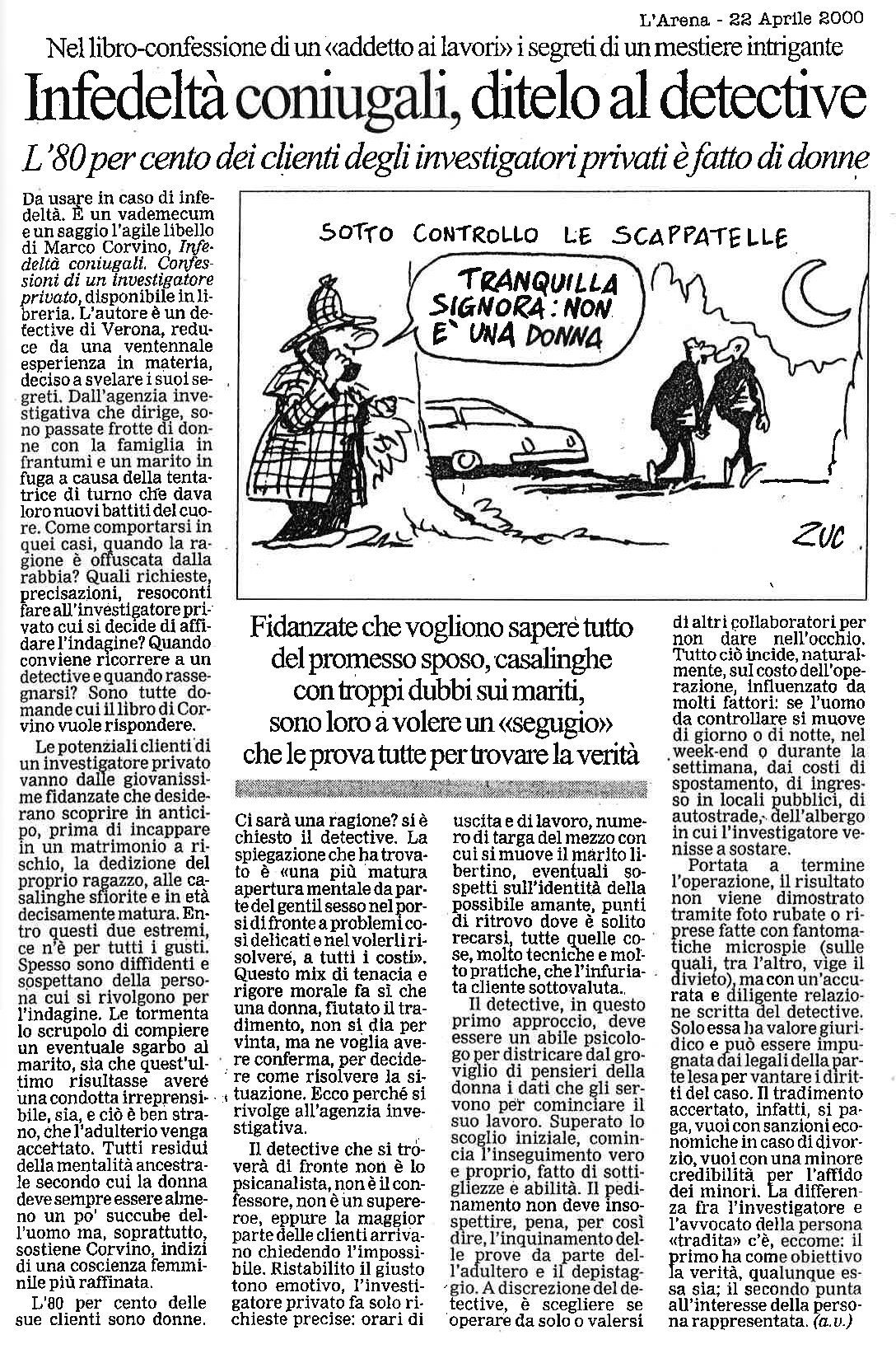 detective -infedeltà coniugali