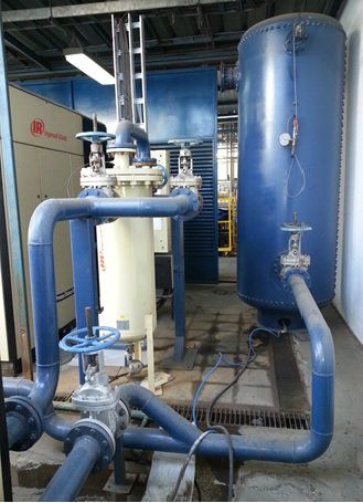 Sala de compresores CTI S.A.