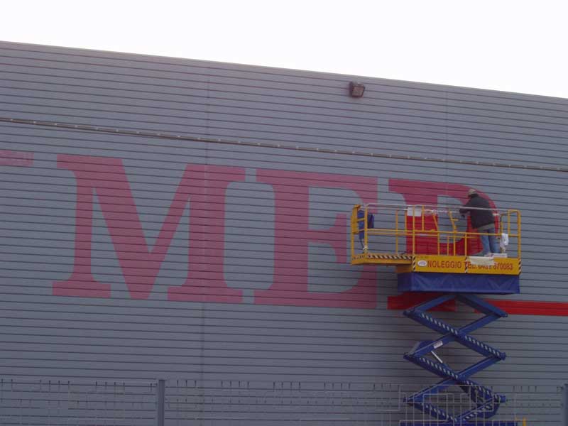 insegna pubblicitaria