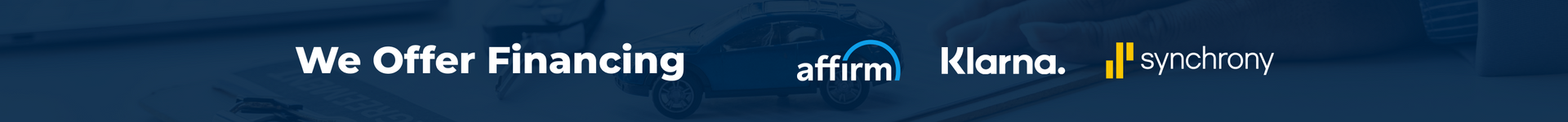 Financing banner | Community Automotive Repair