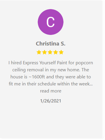 Review by Christina S. for Express Yourself Paint.