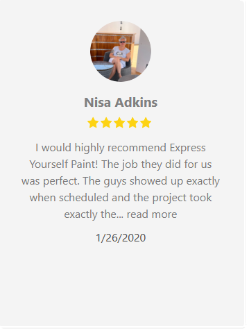 Review from Nisa Adkins: 5-star rating 