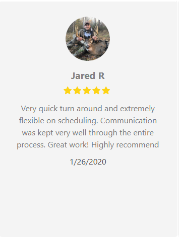 Review by Jared R: five stars,