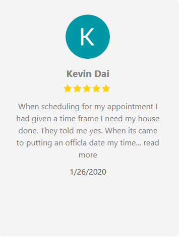 Review by Kevin Dai: 5 stars. Text: 