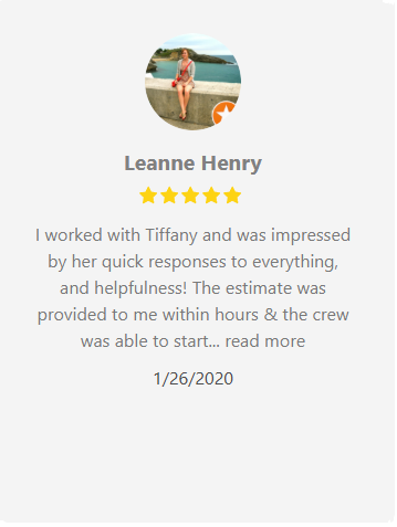 Customer review by Leanne Henr