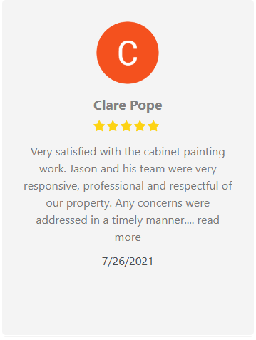Customer review by Clare Pope: 5-star rating