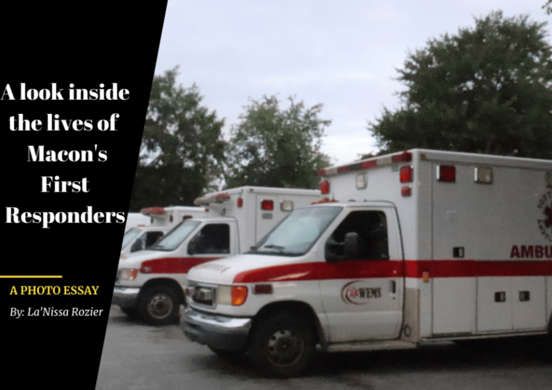 A look inside the lives of macon 's first responders photo essay