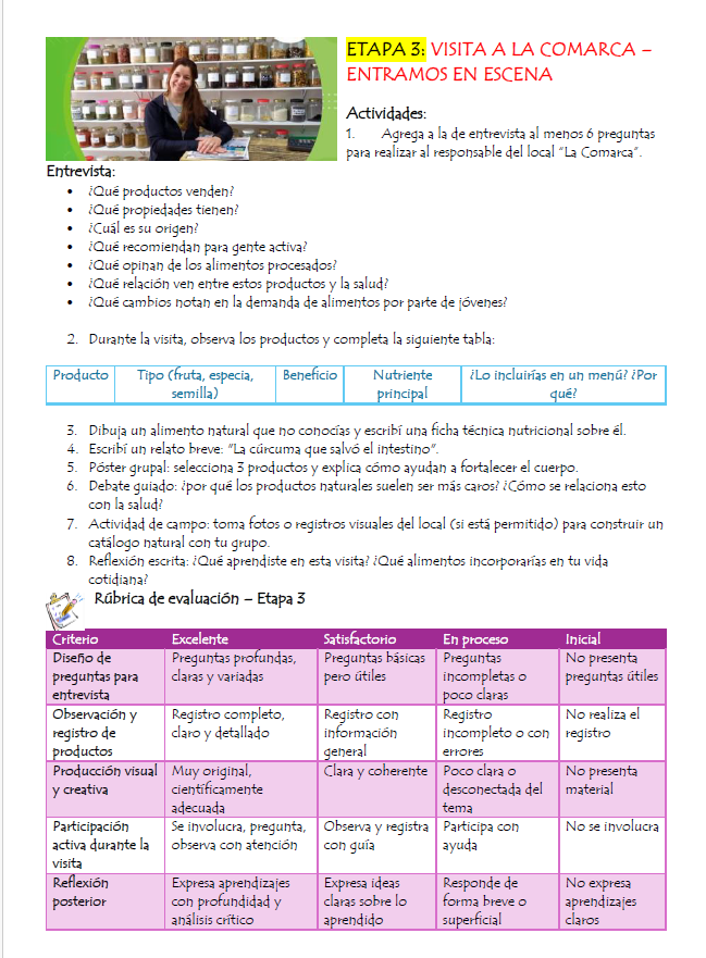 4° año biología 3° ETAPA 