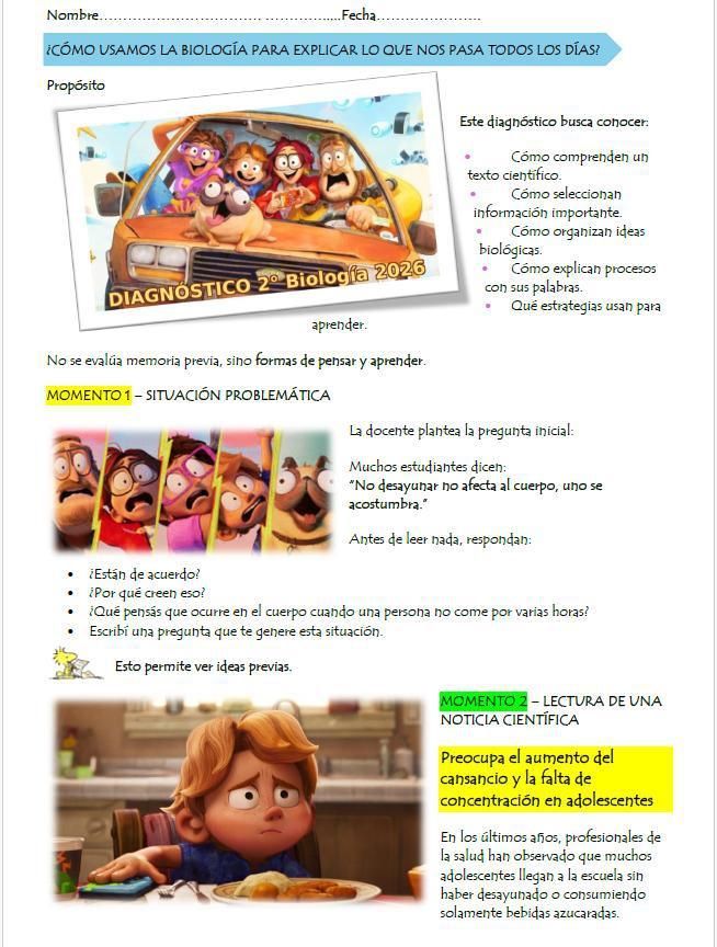 Ficha didáctica titulada 