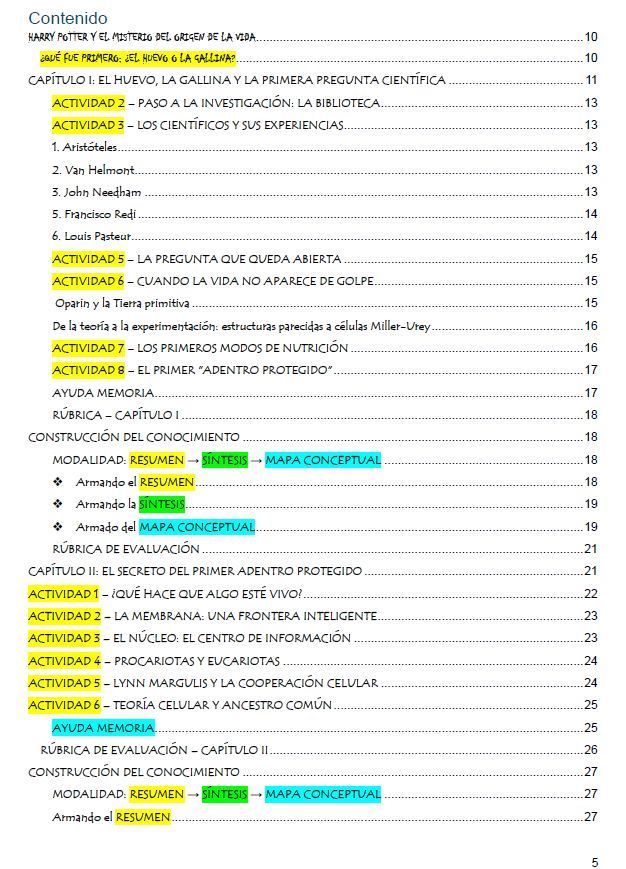 Portada del libro de texto de biología educativa 