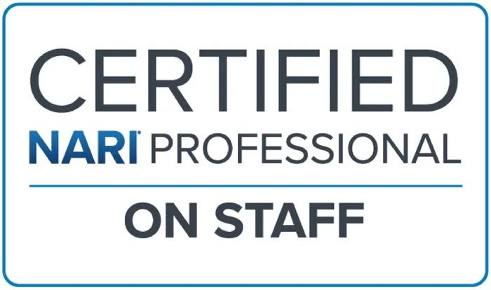 Certified NARI Professional badge