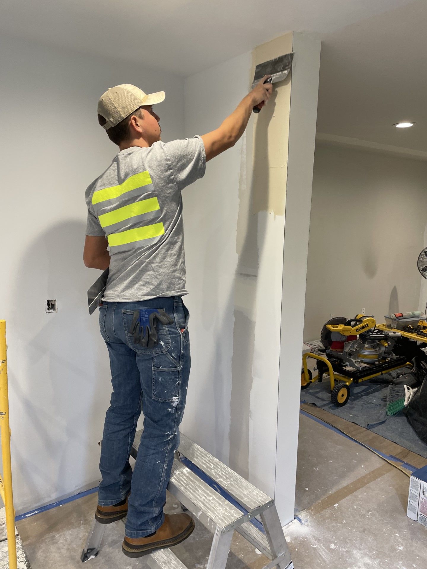 house under renovation