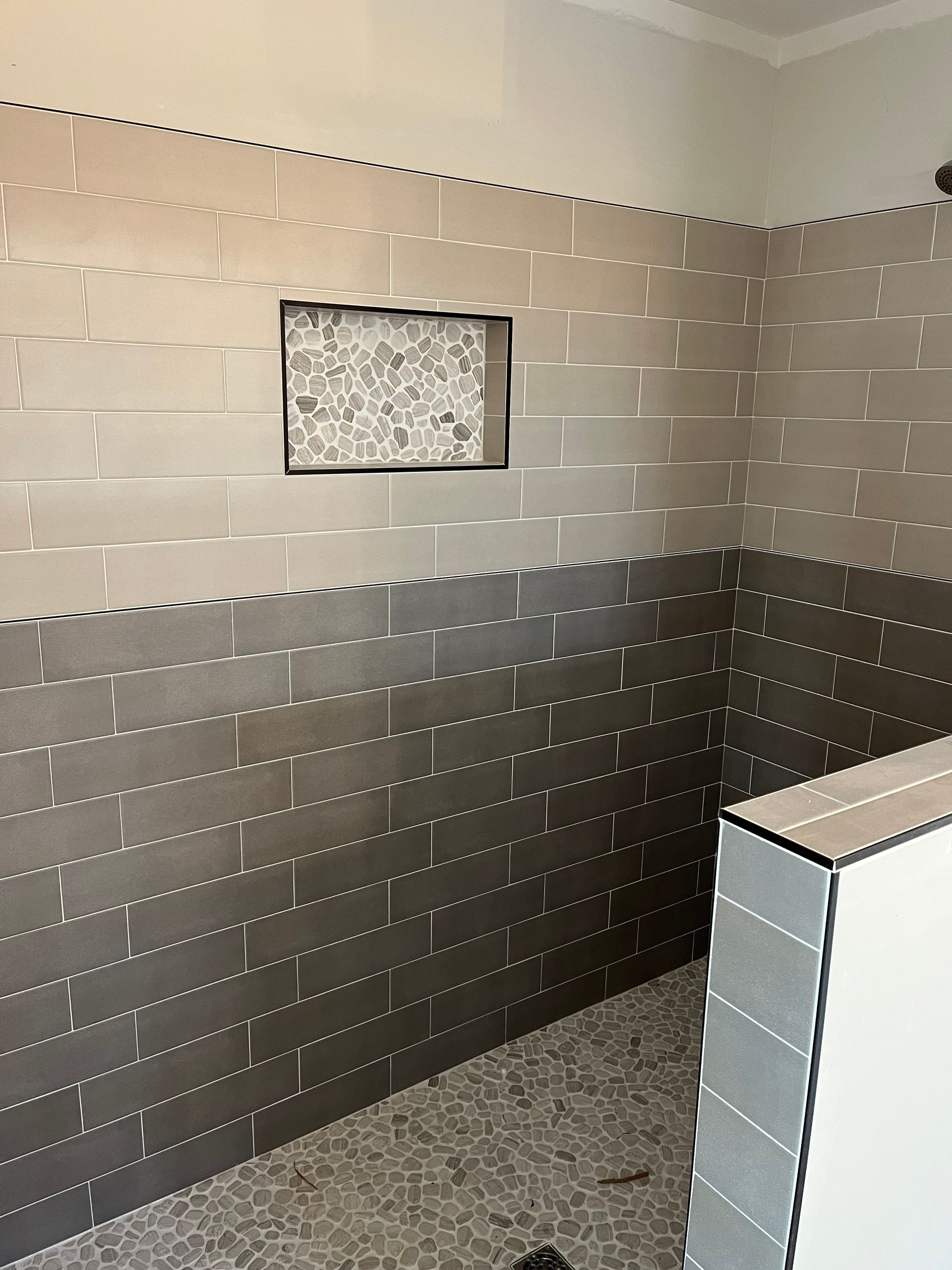 Custom shower remodel for elderly