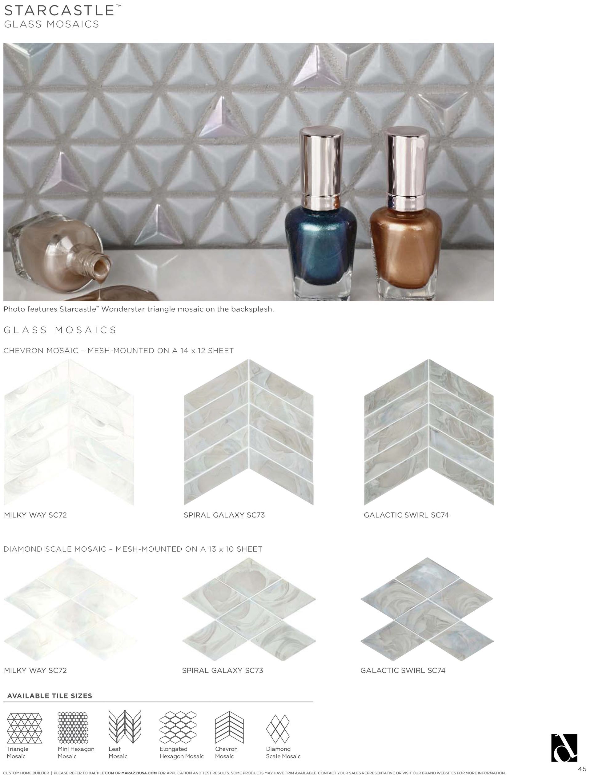 Two bottles of nail polish are sitting on a table next to a wall.