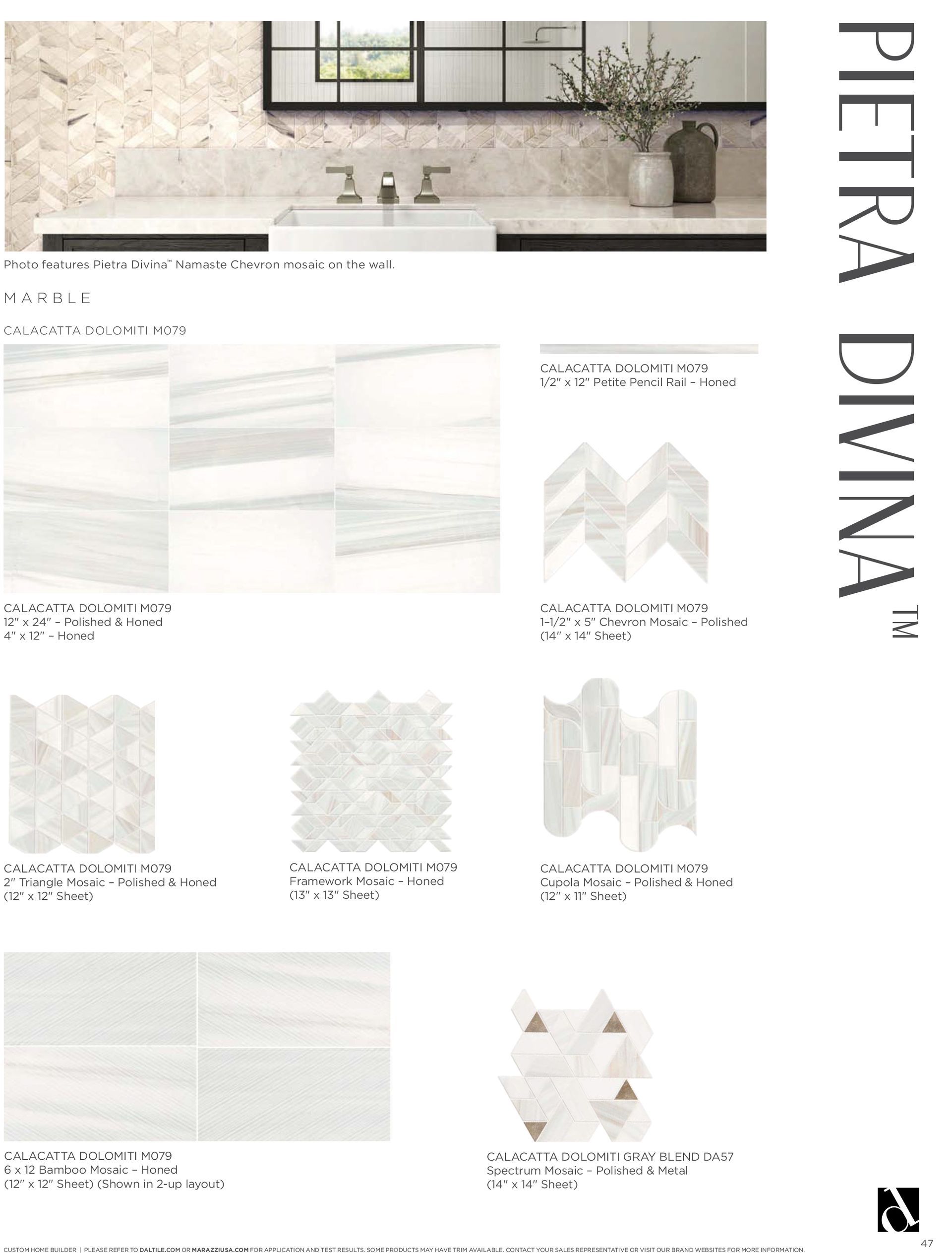 A bathroom with a sink , mirror , and tiles.