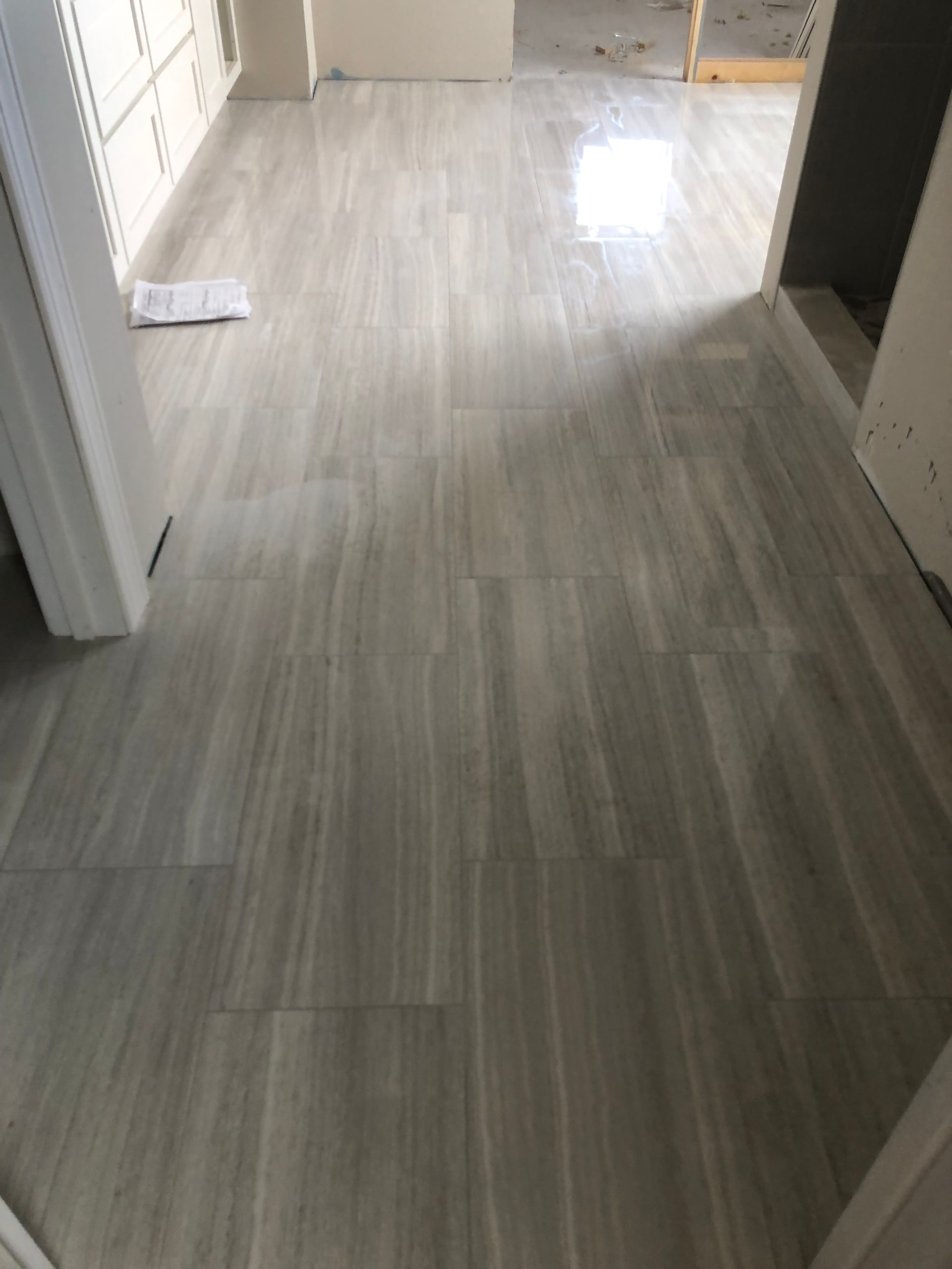 New floor installation | BYN the tile Crew