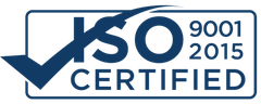 ISO 9001 2015 Certified logo