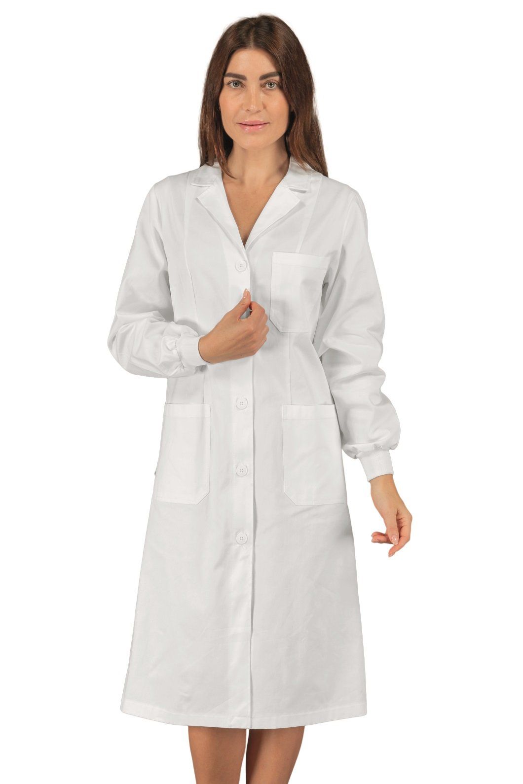 divisa ospedaliera bianca