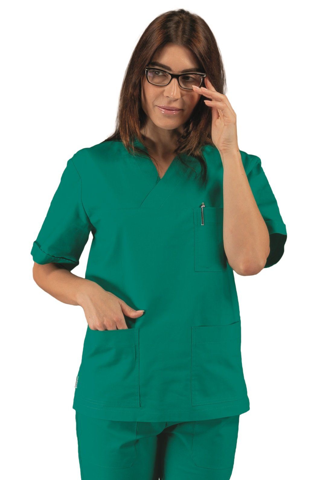 completo infermiere verde