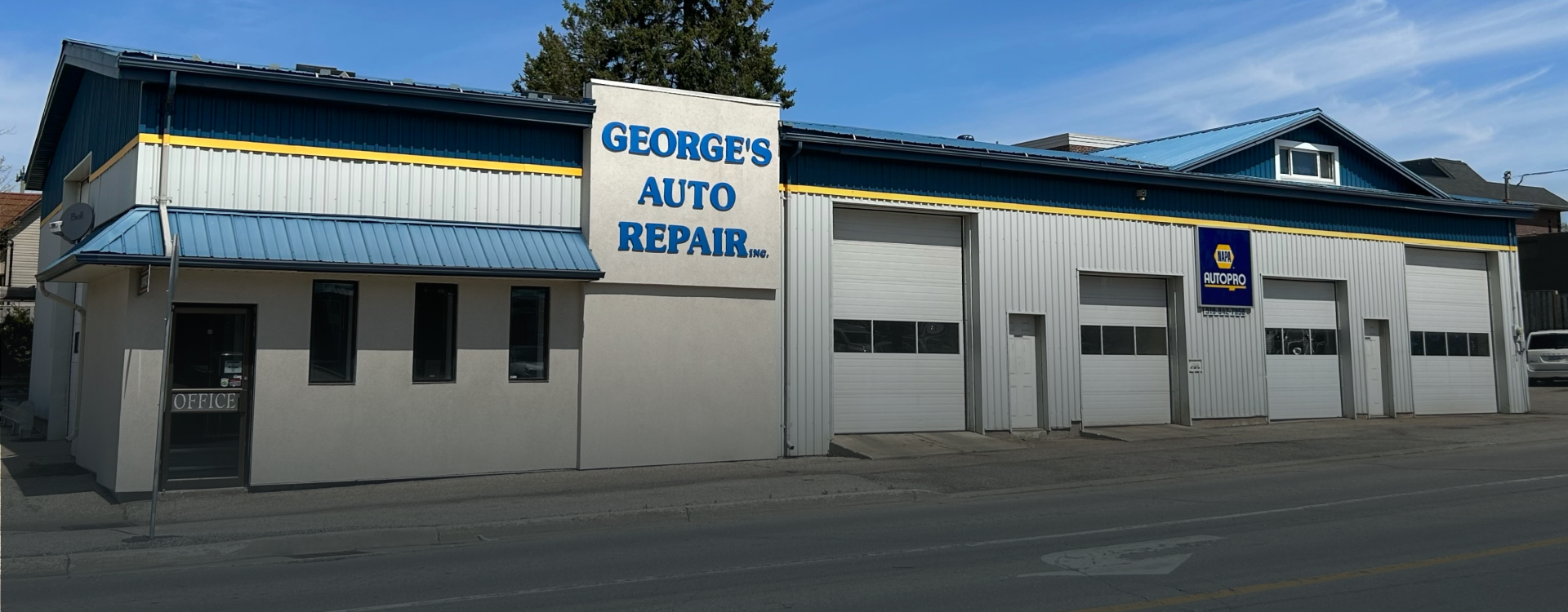 Shop Front Side | George's Auto Repair