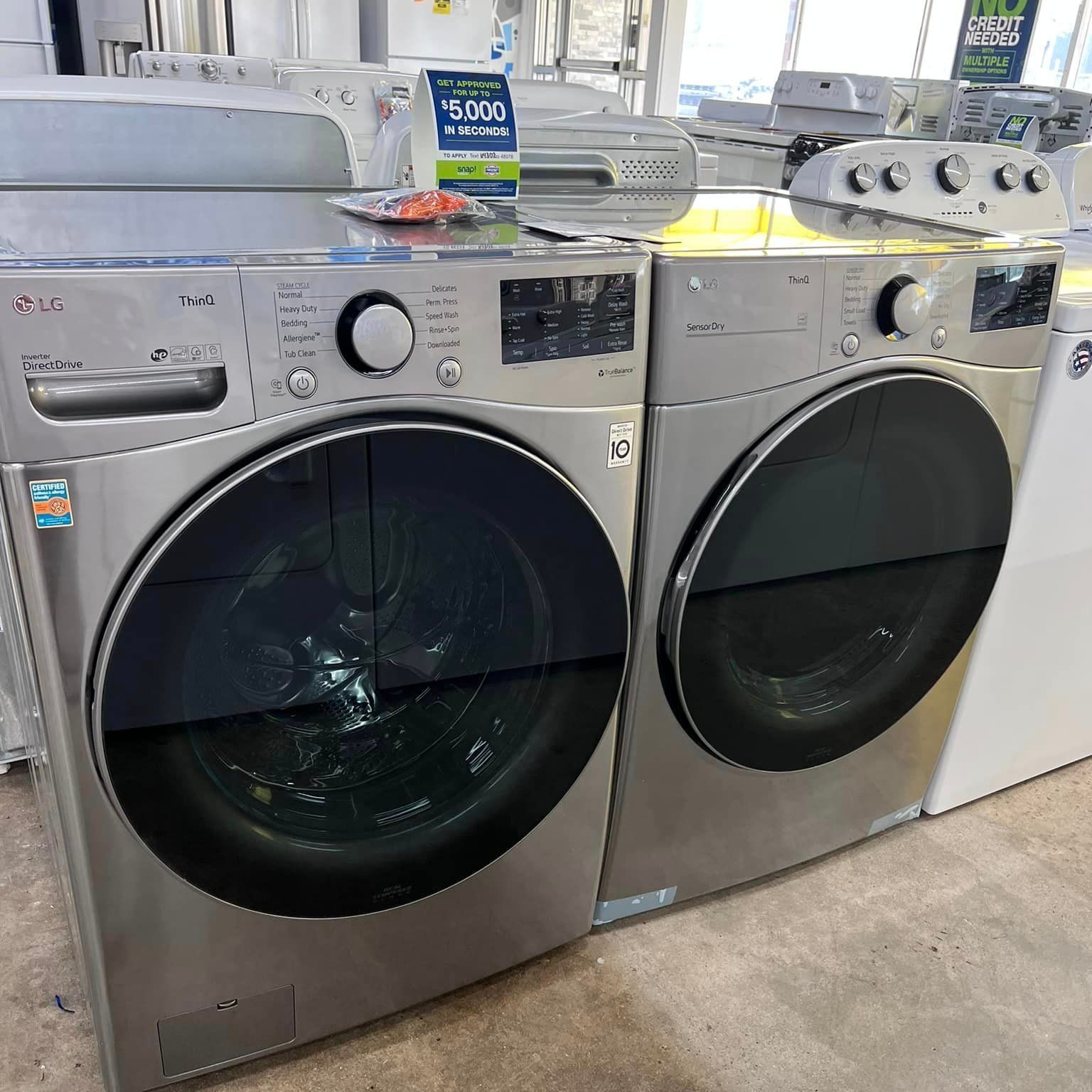 washing machines - dryers
