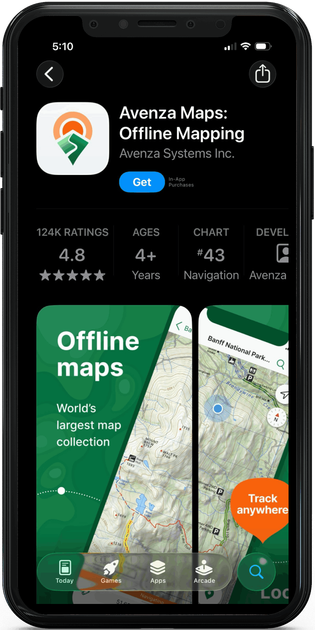 A smartphone screen displaying the App Store page for 