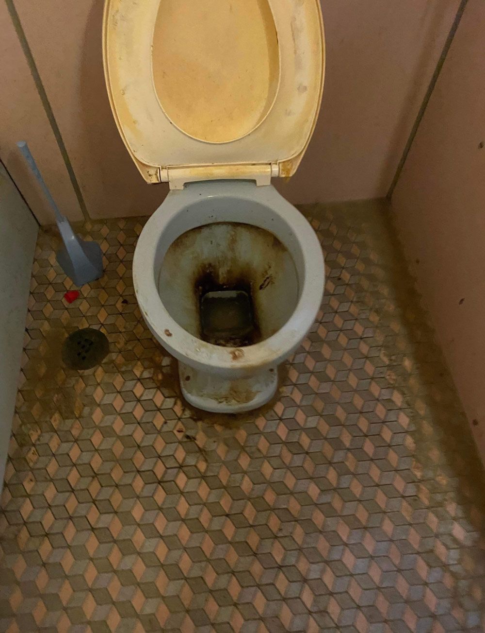 Dirty Toilet Bowl Before Cleaning — Saving Time In Charlestown NSW