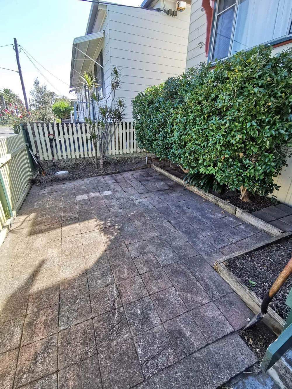 Cleaning And Trimming Garden On The Backyard After — Saving Time In Charlestown NSW